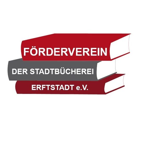 Logo Förderverein, Bücherstapel